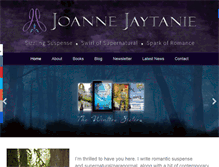 Tablet Screenshot of joannejaytanie.com